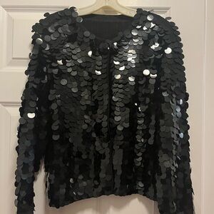 Black Sequin Jacket